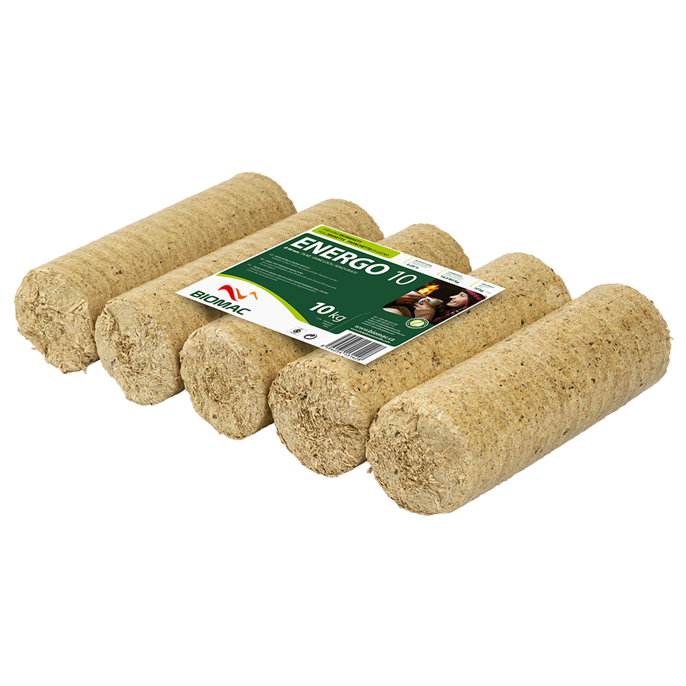 Holzbriketts rund mit Loch 1000kg