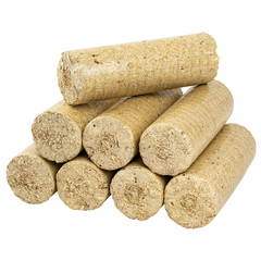 Holzbriketts rund mit Loch 1000kg