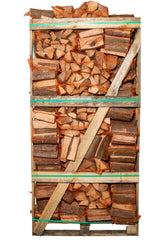 Brennholz Buche 25 cm 80 Sack Palette