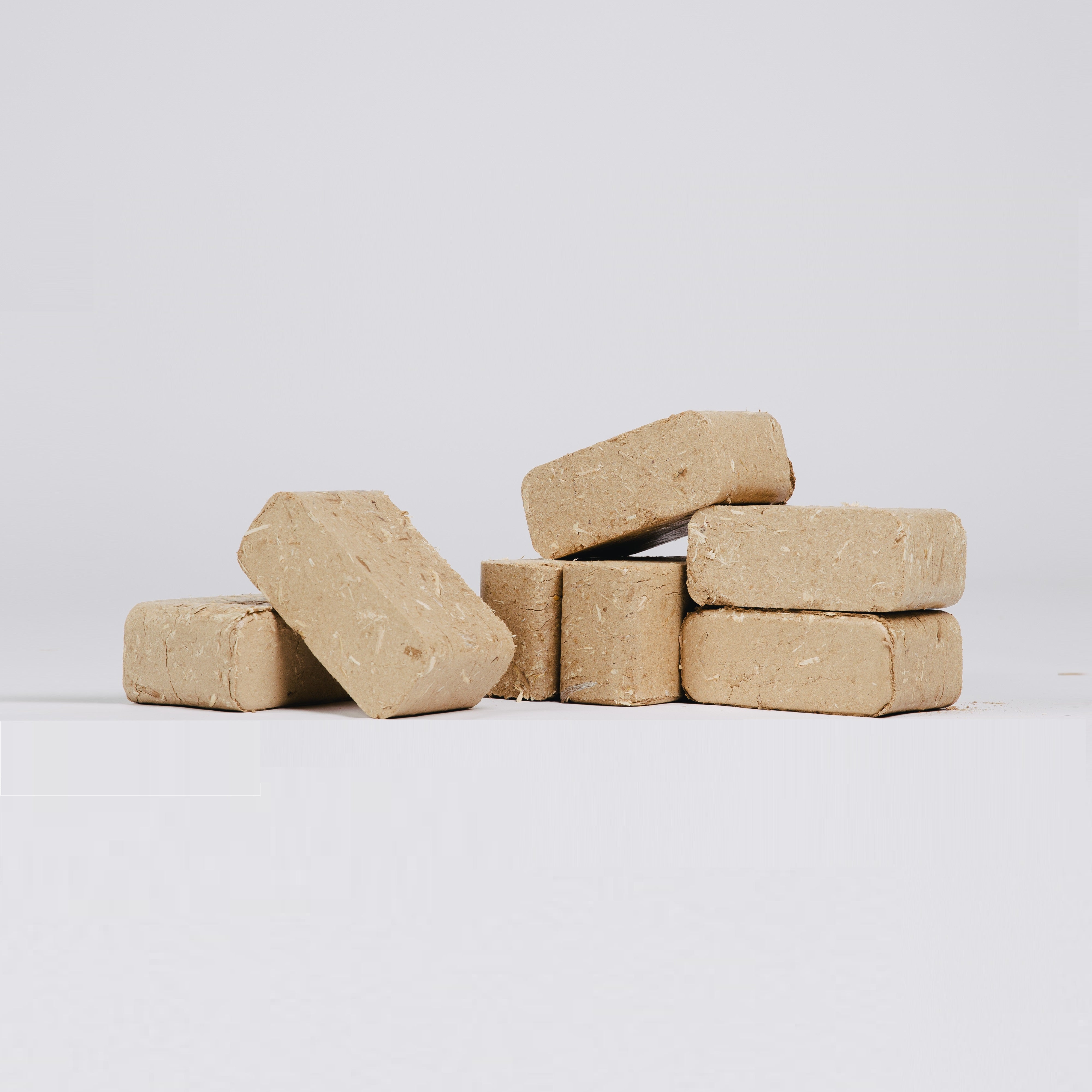 Hartholzbriketts eckig Buche & Eiche Palette 960kg